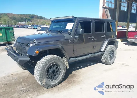 2014 Jeep Wrangler Unlimited Sahara z USA, uszkodzony, nr VIN 1C4BJWEG8EL207160